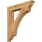 Ekena Millwork Legacy Traditional Rough Sawn Bracket, Western Red Cedar, 6"W x 38"D x 42"H BKT06X38X42LEC01RWR - alternate 1
